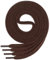 Di Ficchiano 1Paar flache SCHNÜRSENKEL aus 100% Baumwolle für Sneaker Sportschuhe - sehr reißfest - ca. 7 mm breit - Schuhbänder- braune Schuhriemen Farbe: brown - 120cm