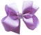 PrettyBoutique 5 Inches Girls Large Rhinestone Grosgrain Hair Bow Alligator Clip (Lilac)