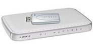 Netgear DG834PN RangeMax ADSL Modem Wireless Router Router Wireless con Switch 4 porte DSL EN, Fast EN, 802.11b, 802.11g, 802.11 Super G con WPN111 RangeMax Wireless USB 2.0 Adapter