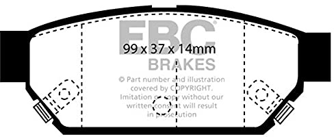 EBC Brakes DP986 Blackstuff Brake Pads