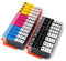 ESMONLINE 20 kompatible XL Druckerpatronen (5 Farben) für HP 364 zu OfficeJet 4610 4620 DeskJet 3520 3070A B611 Photosmart Plus B209 B210 Wireless B109 B110 B010 B109 5510 5520 6510 6520 7510 7520