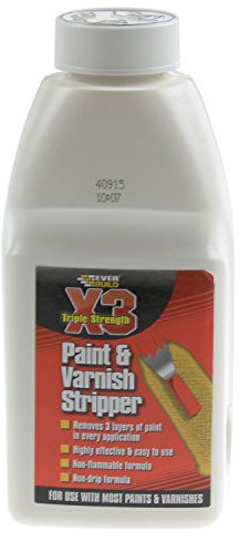 Everbuild STRIPX05 500 ml X3 Paint and Varnish Stripper