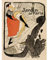 Bumblebeaver Gardens Paris Jane Avril Toulouse- Lautrec France Vintage Poster Art Print Garten Frankreich Jahrgang Kunstdruck