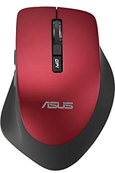 Asus WT425 Optische Maus (wireless, USB) rot