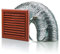 Blauberg Cooker Hood Duct Vent Kit Fan Extract 125mm Terracotta
