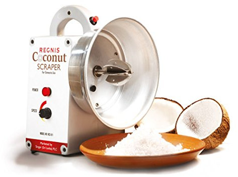 Reginis® Racloir électrique domestique à noix de coco (220 V) Modèle RCS-01
