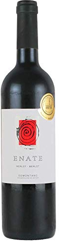 2009 Enate Merlot-Merlot DO Rotwein aus Spanien - Somontano Rebsorte: Merlot (Flasche 0.75 Liter)