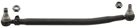 febi bilstein 15783 Lenkstange mit Sicherungsmuttern, vom Lenkgetriebe zur 1. Vorderachse, 1 Stück