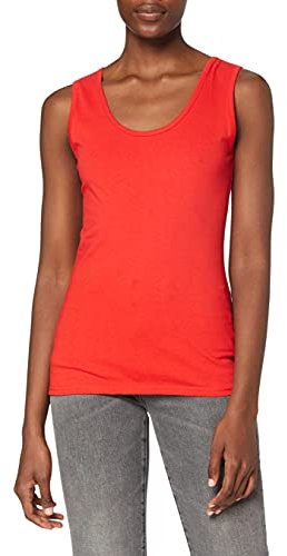 Fruit of the Loom Women's Valueweight Vest, Red, 8 (Manufacturer Size:X-Small)