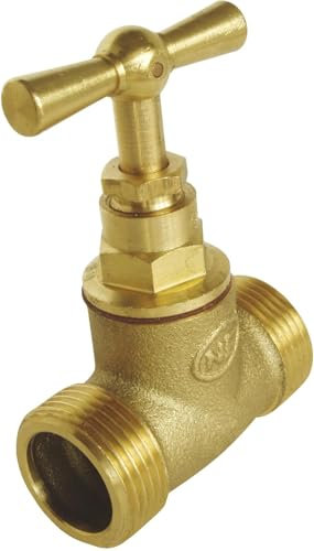 SOMATHERM PER TE - intercettazione vite doppia Maschile MM15 / 21 - Stem testa - in ottone grezzo