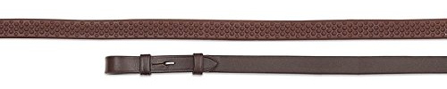 Shires Aviemore Soft Rubber Grip Reins 48 x 1/2 Havana