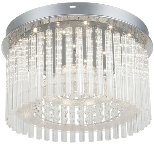 GLOBO Deckenleuchte, Chrom, 18 W, 68568-18, chrome