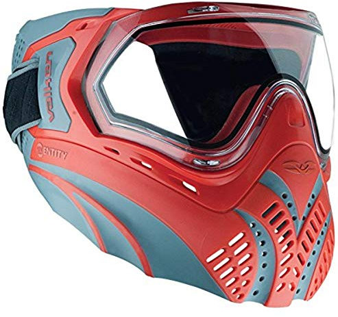 Valken Identität Paintball Brillen, rot / grau