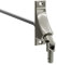 DIWARO.® | Rolladen Gelenklager G095, 90 Grad Umlenkung, Grundplatte 22 x 85 mm mit 2 Befestigungslöcher, Kurbelzapfen Anschluss 9,9 mm, Antrieb zum Rolladengetriebe 6 mm Vierkant.