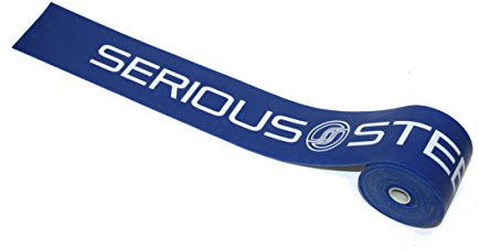 Serious Stahl Fitness Mobilität und Wiederherstellung (Floss) Bands Kompression Band Tack und Zahnseide Band (7 'L x 5,1 cm W), Blue - Single