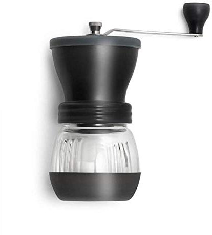 Hario Medium Glass Hand Coffee Grinder with Ceramic Burrs