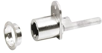 HETTICH PRESTIGE 2000 Hebelzylinderschloss, ø18, Zinkdruckguss vernickelt