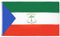 AZ FLAG - Drapeau Guinée équatoriale - 150x90 cm - Drapeau Équato-Guinéen 100% Polyester Avec Oeillets Métalliques Intégrés - Pavillon 110 g