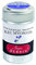 Jacques Herbin - Ref 20115T - Universal Writing Snap-In Ink Cartridges - Bleu Myosotis / Forget-Me-Not Blue - Cylindrical Metal Pot of 6 Cartridges - Blue-Coloured Ink