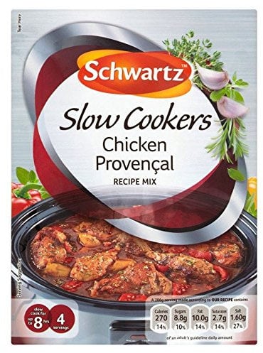 Schwartz Slow Cookers Chicken Provencal Recipe Mix (35g) - Pack of 6