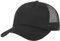 Rapper Destroyed Cap Basecap Baseballcap Trucker Mesh Kappe Meshcap Basecap (One Size - schwarz)