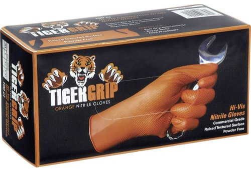 Tiger Grip Nitril-Handschuhe Arbeitshandschuhe Größe M