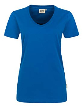 HAKRO Damen Damen V-Shirt Mikralinar® T-Shirt