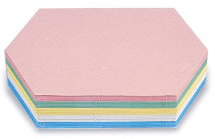 magnetoplan 112502410 Moderationskarten Königswabe, sortiert