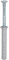 Fischer 522077 Nageldübel ND-S 8x80mm 100 Stück, grau