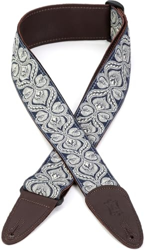 Levy's MGJ 2 Inches Dakota Series Jacquard Woven Guitar Strap - Design 1