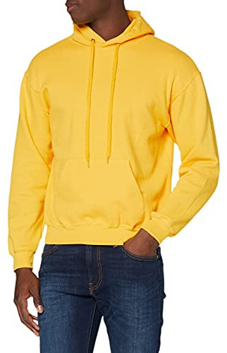 Fruit of the Loom - 62-208-0 - Sweat-shirt à capuche - Hommes - Jaune (Sunflower Yellow) - Taille: L
