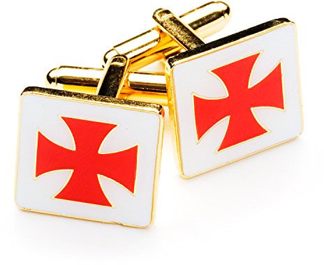 Tempelritter Manschettenknöpfe Freimaurer, Cufflink Box