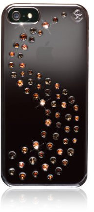Bling My Thing Milky Way Series Metallic Mirror Case for iPhone 5 (Brown Autumn Leaves Mix) BMT-22-15-02-38