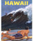 Wee Blue Coo Travel Tourism Hawaii USA Surf Ocean Wave Art Print Poster Wall Decor Kunstdruck Poster Wand-Dekor-12X16 Zoll