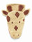 Fürnis 558 Giraffe, Waschhandschuh Oekotex Standard 100