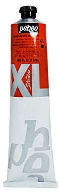 Pébéo - Huile Fine XL 200 ML - Peinture à l’Huile Jaune Orange – Peinture à l’Huile Pébéo - Jaune Orange de Venise 200 ml