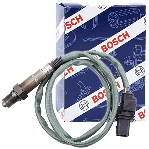 Bosch 0258017020 - Lambdasonde mit fahrzeugspezifischem Stecker | Kompatibel mit: MERCEDES-BENZ C-CLASS, C-CLASS Coupe, C-CLASS T-Model, CLC-CLASS, CLK, CLK Cabriolet, E-CLASS