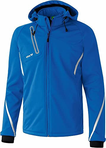 Erima Herren Softshelljacke Function, New Royal/Weiß, L EU