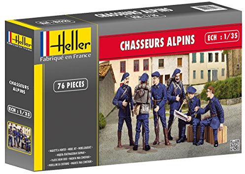 Heller 81223 - Modellbausatz Chasseurs Alpins