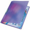 Klemmmappe Color Clip Rainbow LEI 4176-00-65 Tranzulent lila