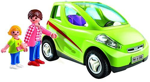 Playmobil - 5569 - Jeu De Construction - Voiture De Ville Avec Maman