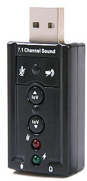 Adaptateur USB Audio Carte son 3D 7.1 usb