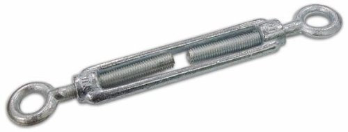Spannschloss 2 geschlossenen Augen verzinkt Gewinde 20 mm Größe 365 mm