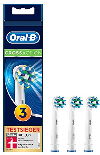 Braun Oral-B CrosAction 3er Aufsteckbürsten/Aufsätze CrossAction