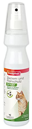 Beaphar Zecken- und Flohschutz Spray 150ml, Katze