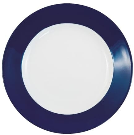 KAHLA Pronto Colore Frühstücksteller 20,5 cm royal blue|dunkelblauer Beilagenteller aus Porzellan