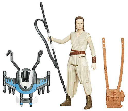 Star Wars Hasbro B3965ES0 - E7 3.75 Basisfigur: Rey (Starkiller Base), Actionfigur