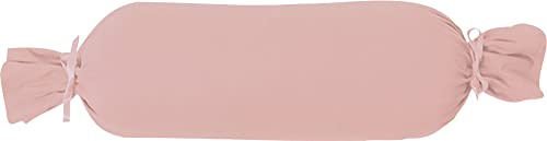 Estella Nackenrollenbezug Mako-Feinjersey rosa Größe 40x15 cm Ø