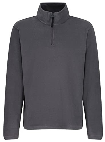 Regatta Micro Zip Neck, Seal Grey, 4XL