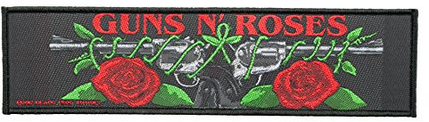 Unbekannt Guns´n´Roses Aufnäher - GNR Roses Logo - Guns´n´Roses Patch - Stripe Gewebt & Lizenziert !!